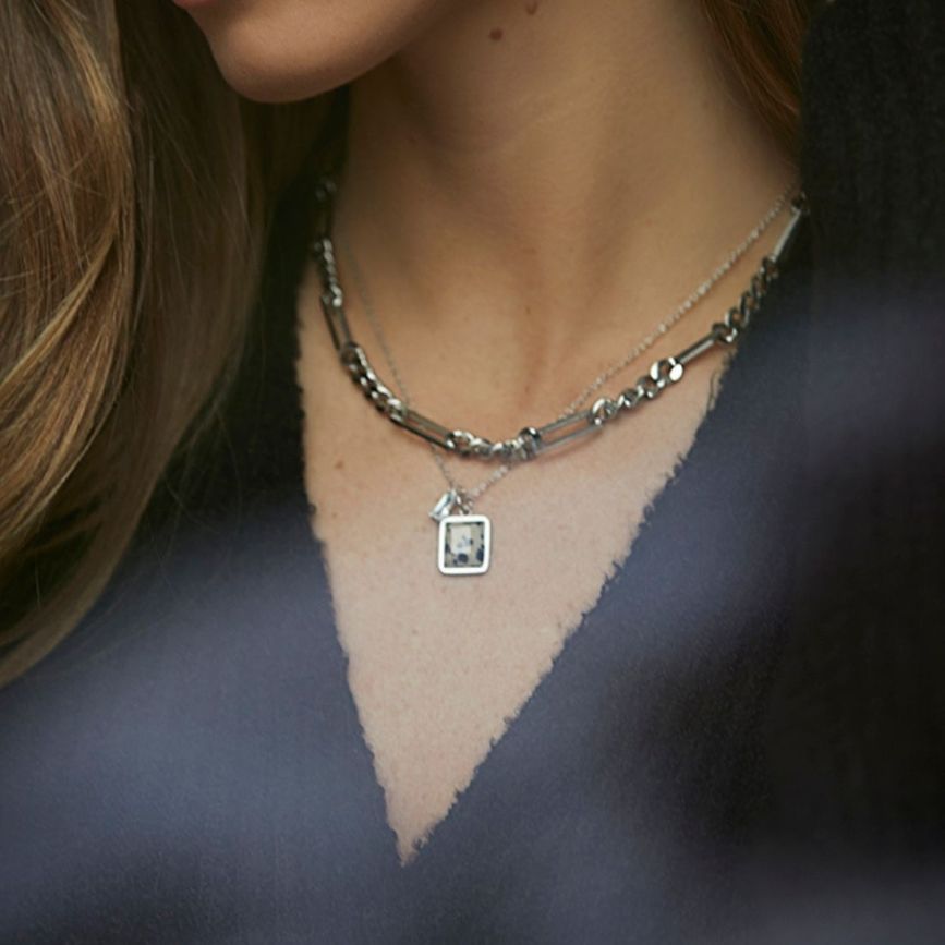 达尔马提亚碧玉吊坠