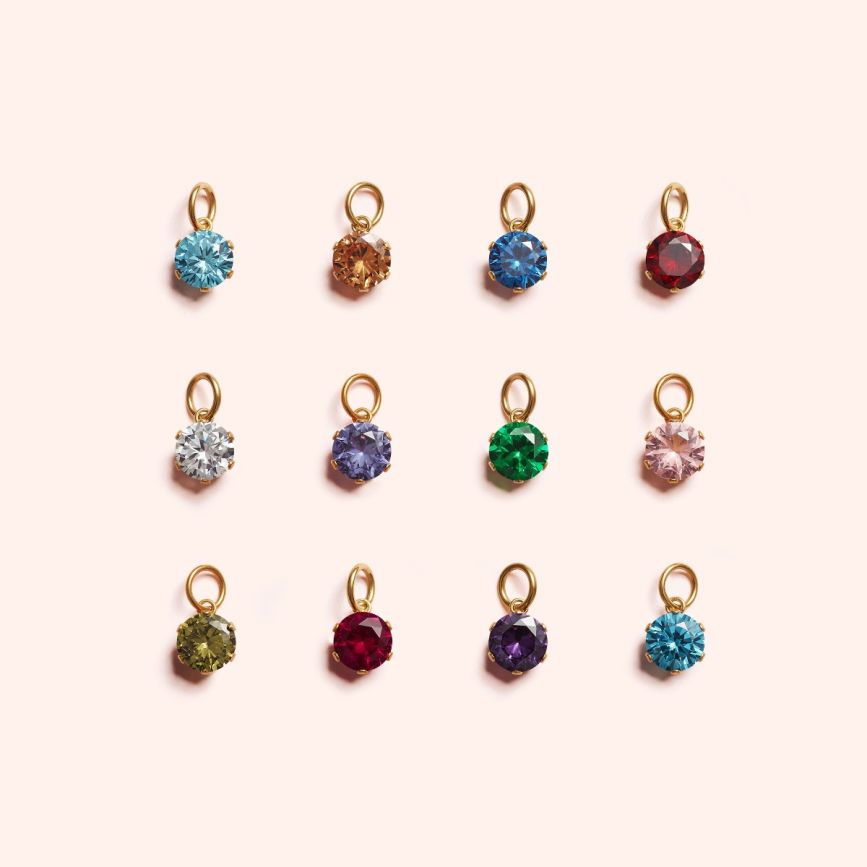 八月诞生石吊坠