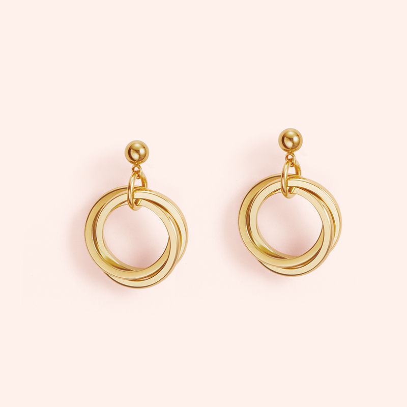 圆形耳环
